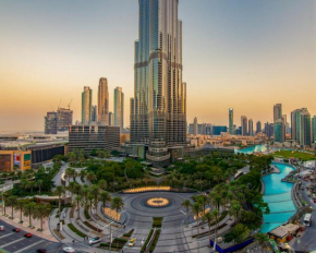 FIRST CLASS 2BR with full BURJ KHALIFA and FOUNTAIN VIEW